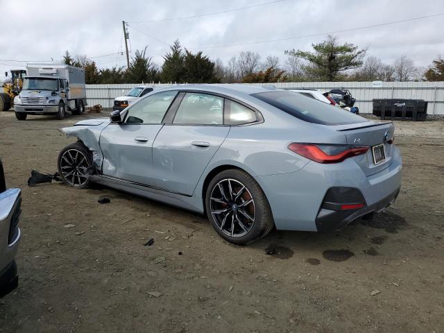 WBY73AW04PFN71418 - 2023 BMW I4 EDRIVE 40 GRAY photo 2
