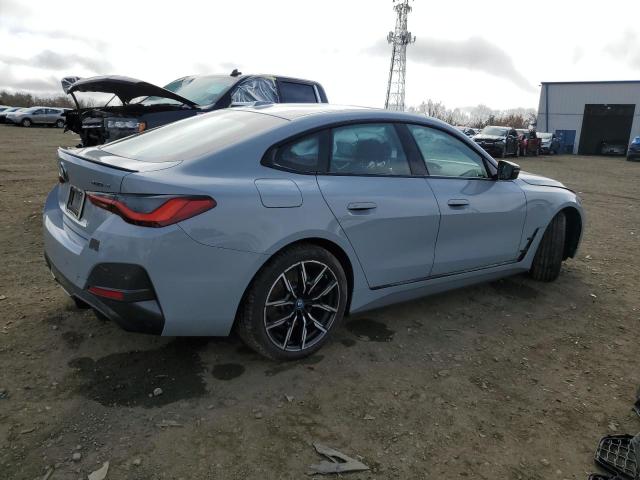 WBY73AW04PFN71418 - 2023 BMW I4 EDRIVE 40 GRAY photo 3