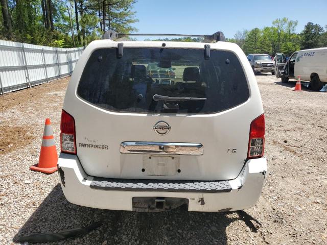 5N1AR18U05C722903 - 2005 NISSAN PATHFINDER LE 白色 照片 6