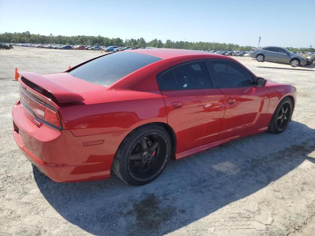 2C3CDXEJ6CH157368 - 2012 DODGE CHARGER SRT-8 RED photo 3