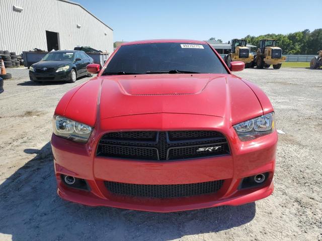 2C3CDXEJ6CH157368 - 2012 DODGE CHARGER SRT-8 RED photo 5