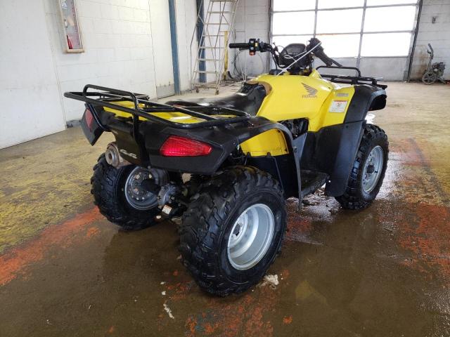 1HFTE254764521505 - 2006 HONDA TRX350 FE YELLOW photo 4