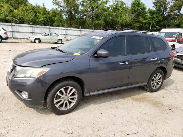 5N1AR2MM9DC619019 - 2013 NISSAN PATHFINDER S GRAY photo 1