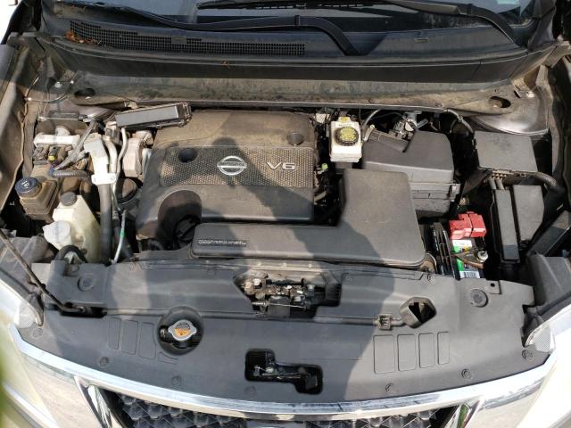 5N1AR2MM9DC619019 - 2013 NISSAN PATHFINDER S GRAY photo 11