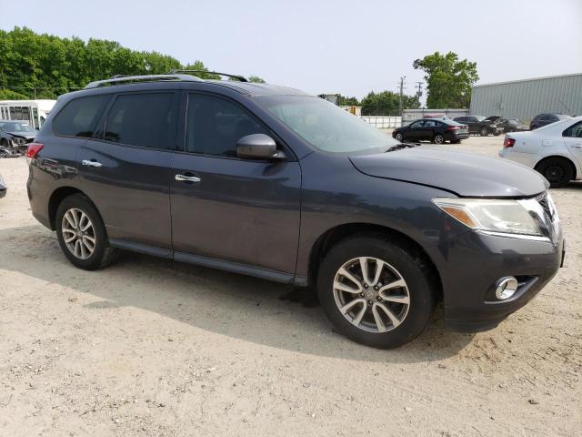 5N1AR2MM9DC619019 - 2013 NISSAN PATHFINDER S GRAY photo 4