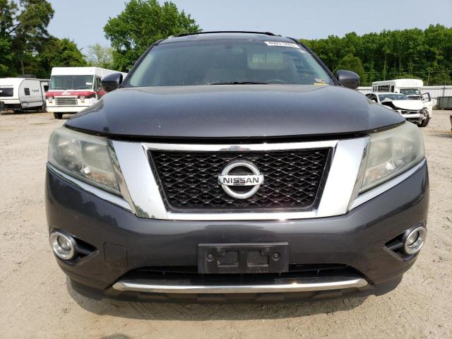 5N1AR2MM9DC619019 - 2013 NISSAN PATHFINDER S GRAY photo 5