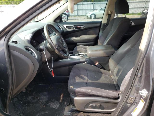 5N1AR2MM9DC619019 - 2013 NISSAN PATHFINDER S GRAY photo 7