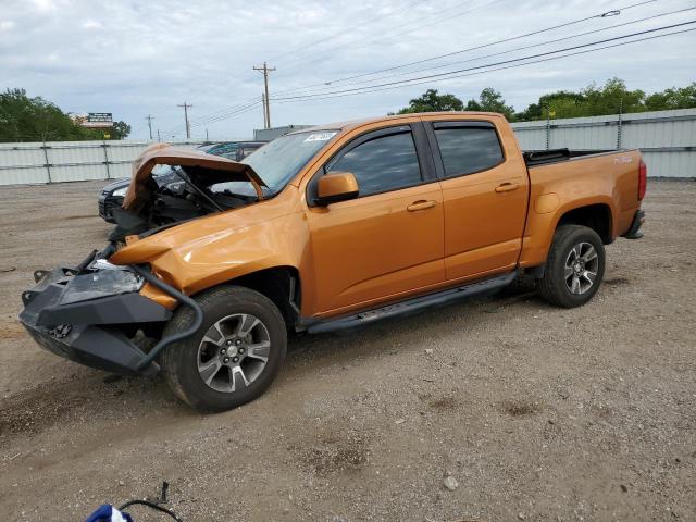 1GCGTDEN9H1322403 - 2017 CHEVROLET COLORADO Z71 ORANGE photo 1