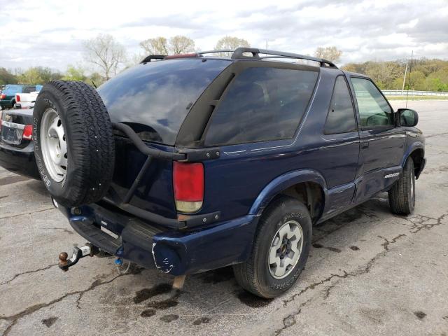 1GNCT18X63K174540 - 2003 CHEVROLET BLAZER BLUE photo 3