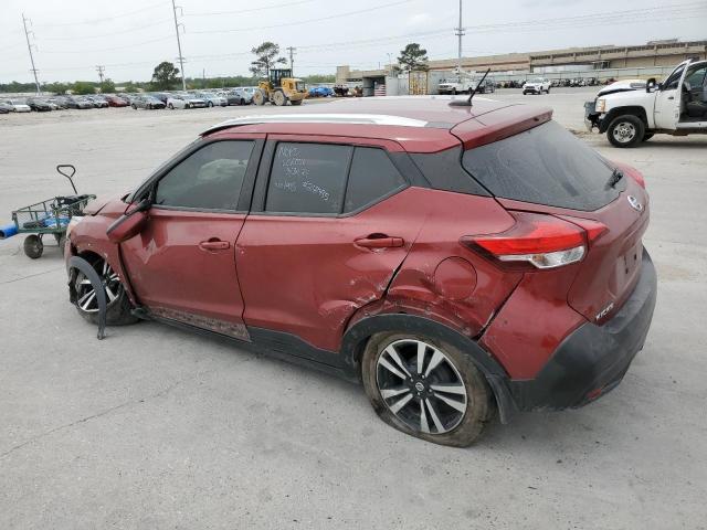 3N1CP5CU9KL562413 - 2019 NISSAN KICKS S RED photo 2