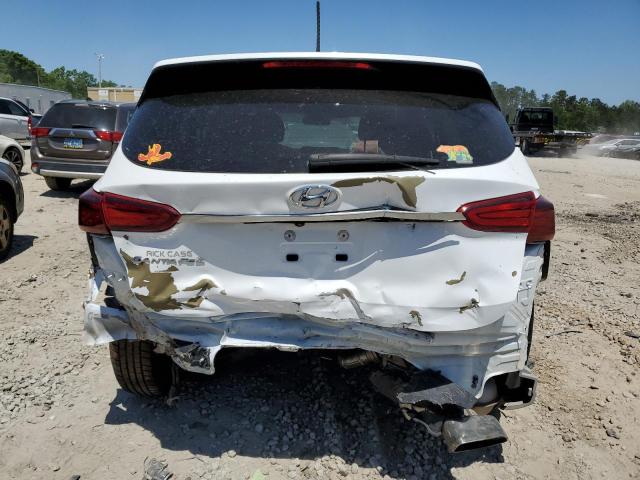 5NMS23AD2LH155806 - 2020 HYUNDAI SANTA FE SE WHITE photo 6