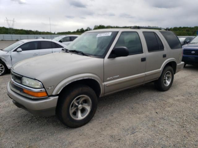 1GNCS13X95K104169 - 2005 CHEVROLET BLAZER GRAY photo 1