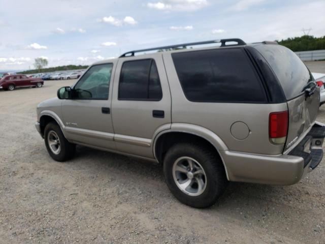 1GNCS13X95K104169 - 2005 CHEVROLET BLAZER GRAY photo 2