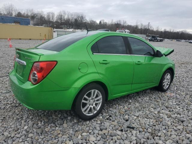 1G1JC5SG3E4220535 - 2014 CHEVROLET SONIC LT GREEN photo 3