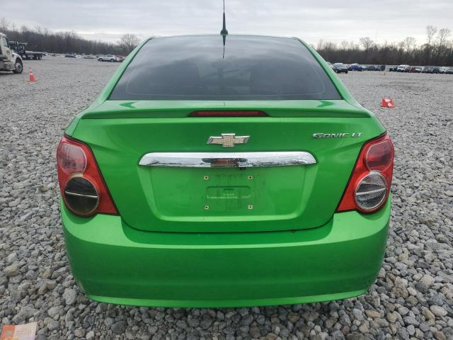 1G1JC5SG3E4220535 - 2014 CHEVROLET SONIC LT GREEN photo 6