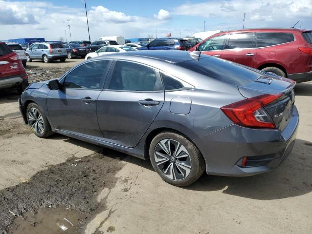 19XFC1F76HE003662 - 2017 HONDA CIVIC EXL ნაცრისფერი ფოტო 2