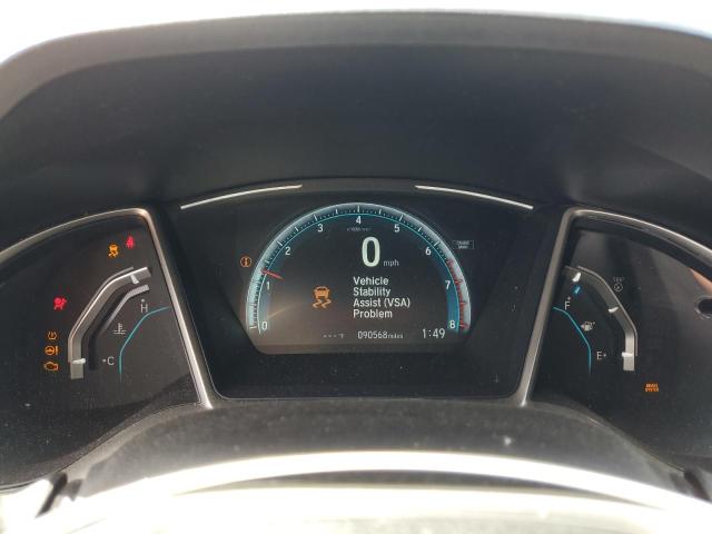 19XFC1F76HE003662 - 2017 HONDA CIVIC EXL ნაცრისფერი ფოტო 9