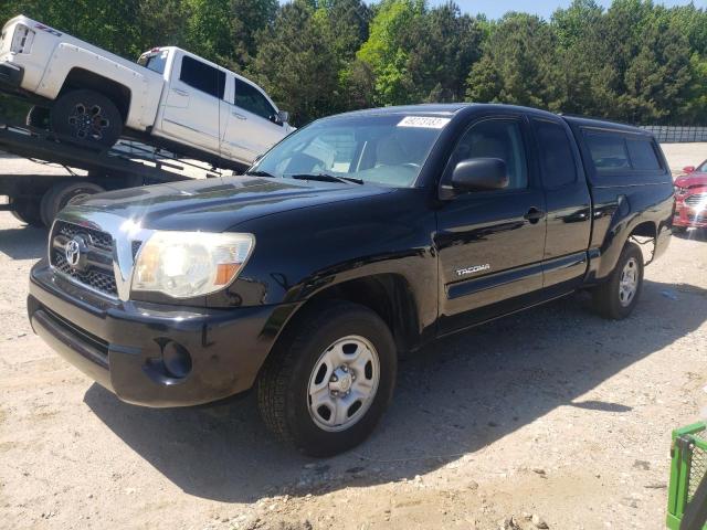 5TFTX4CN6BX004314 - 2011 TOYOTA TACOMA ACCESS CAB BLACK photo 1