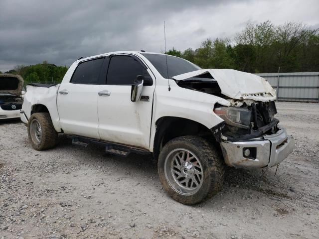 5TFAW5F11EX374907 - 2014 TOYOTA TUNDRA CREWMAX PLATINUM თეთრი ფოტო 4