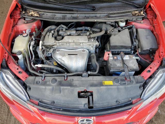 JTKJF5C7XFJ011186 - 2015 TOYOTA SCION TC წითელი ფოტო 11