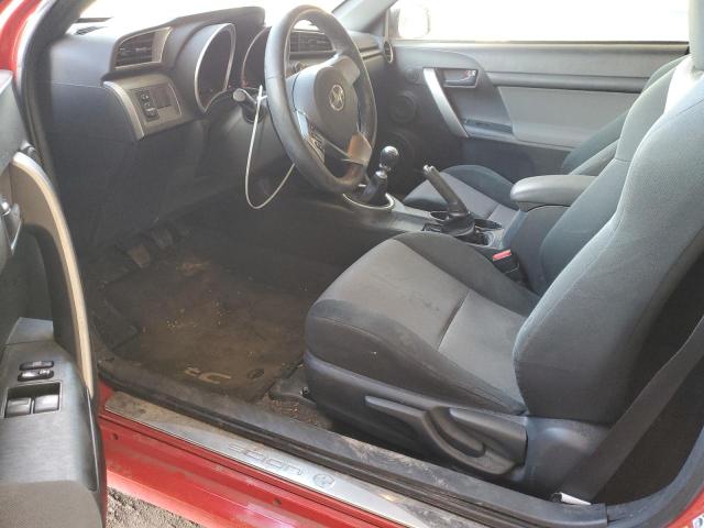 JTKJF5C7XFJ011186 - 2015 TOYOTA SCION TC წითელი ფოტო 8