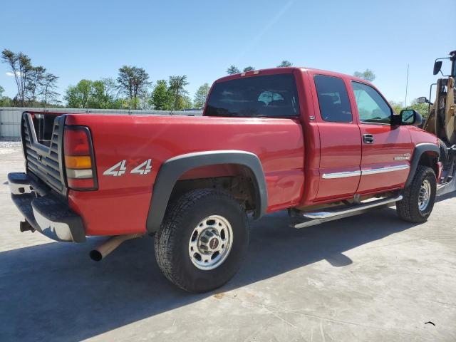 1GTHK29164E178377 - 2004 GMC SIERRA K2500 HEAVY DUTY RED photo 3