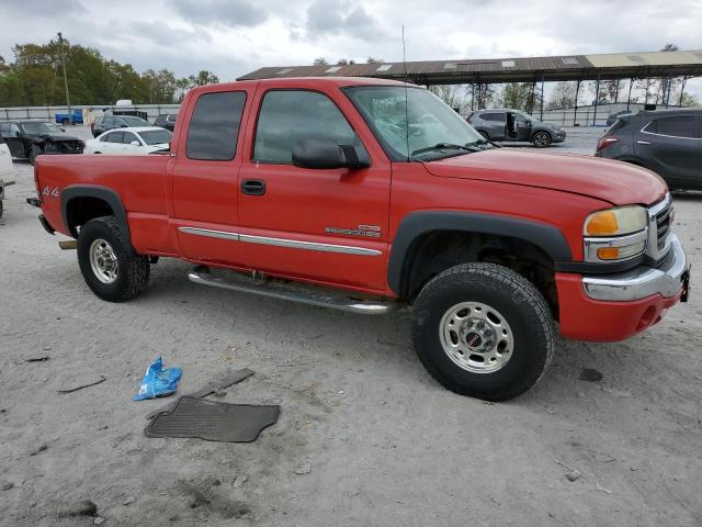 1GTHK29164E178377 - 2004 GMC SIERRA K2500 HEAVY DUTY RED photo 4