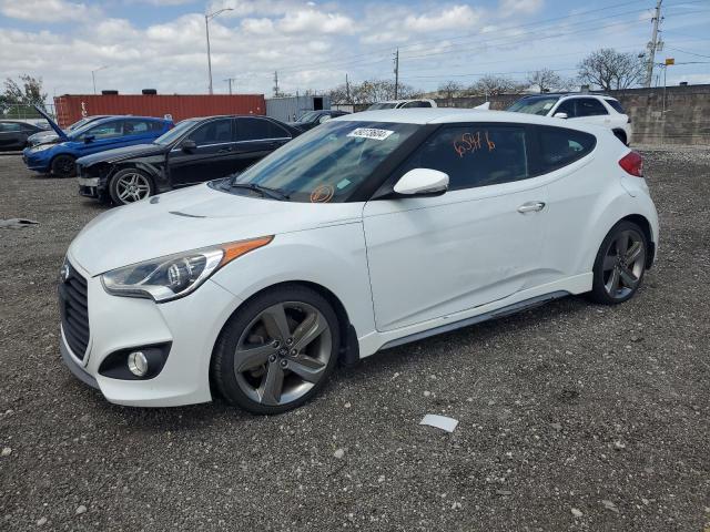 KMHTC6AE8DU172644 - 2013 HYUNDAI VELOSTER TURBO 白色 照片 1