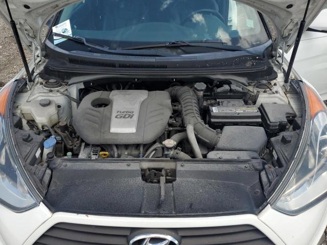 KMHTC6AE8DU172644 - 2013 HYUNDAI VELOSTER TURBO 白色 照片 11