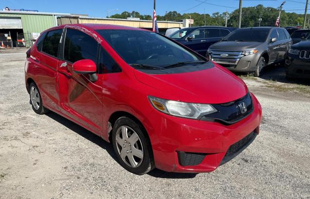 JHMGK5H56GX010697 - 2016 HONDA FIT LX RED photo 1