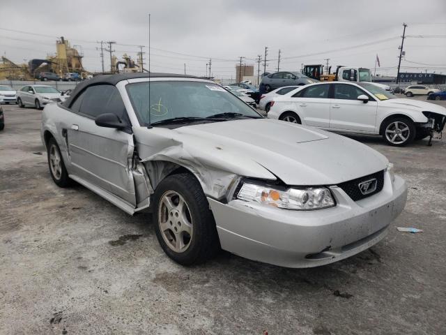 1FAFP444X3F361883 - 2003 FORD MUSTANG SILVER photo 1