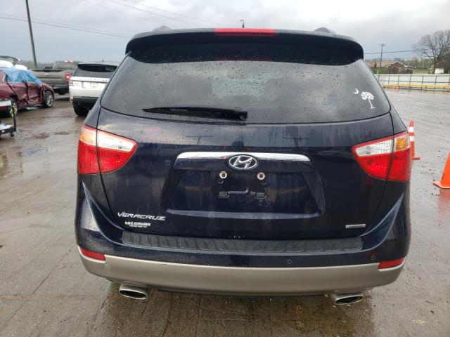 KM8NU4CC7CU188046 - 2012 HYUNDAI VERACRUZ GLS BLUE photo 6