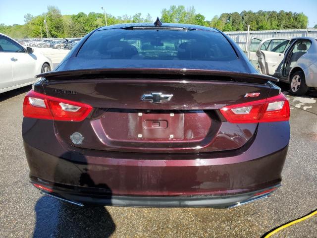 1G1ZG5ST9LF021429 - 2020 CHEVROLET MALIBU RS 勃艮第红 照片 6
