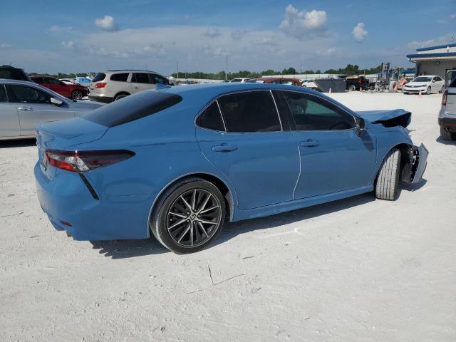 4T1G11AK3PU156842 - 2023 TOYOTA CAMRY SE NIGHT SHADE BLUE photo 3