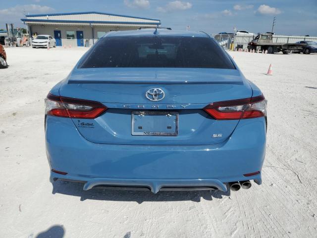 4T1G11AK3PU156842 - 2023 TOYOTA CAMRY SE NIGHT SHADE BLUE photo 6
