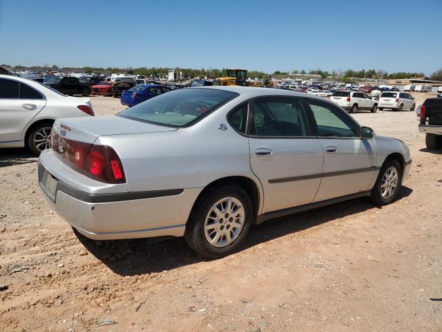 2G1WF52E039136954 - 2003 CHEVROLET IMPALA SILVER photo 3