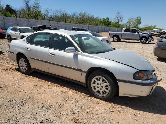 2G1WF52E039136954 - 2003 CHEVROLET IMPALA SILVER photo 4