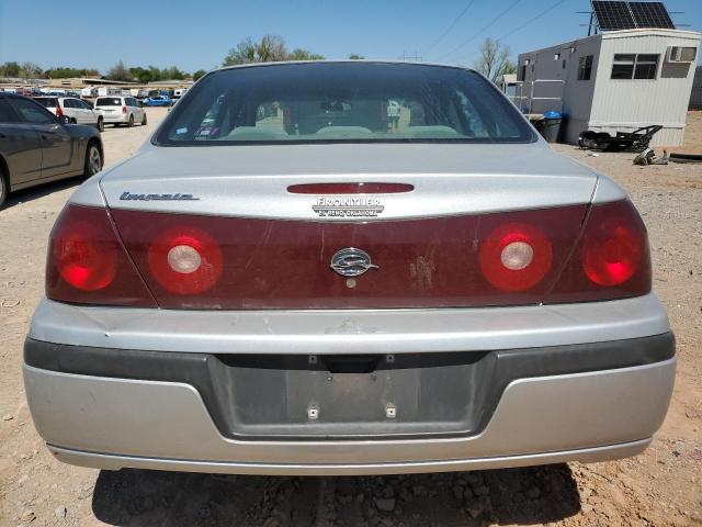 2G1WF52E039136954 - 2003 CHEVROLET IMPALA SILVER photo 6