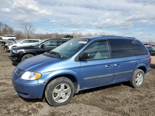 1D4GP45R97B174062 - 2007 DODGE CARAVAN SXT BLUE photo 1