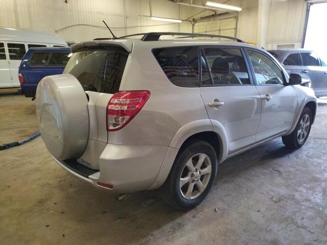 2T3YF4DV2BW104468 - 2011 TOYOTA RAV4 LIMITED SILVER photo 3