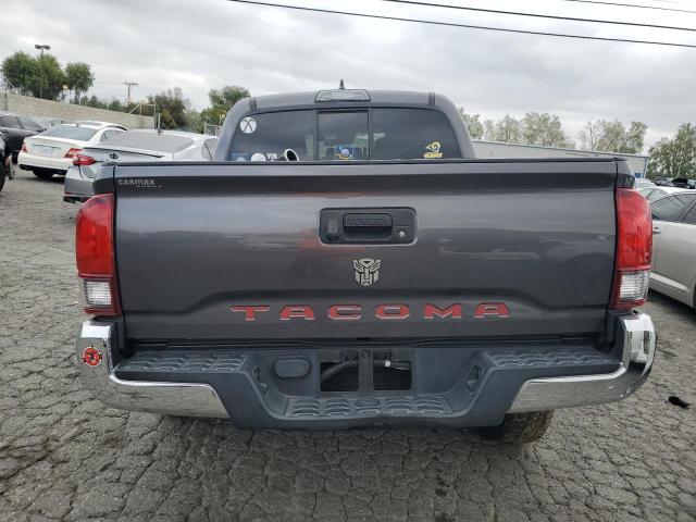 5TFAX5GN0KX142535 - 2019 TOYOTA TACOMA DOUBLE CAB CHARCOAL photo 6