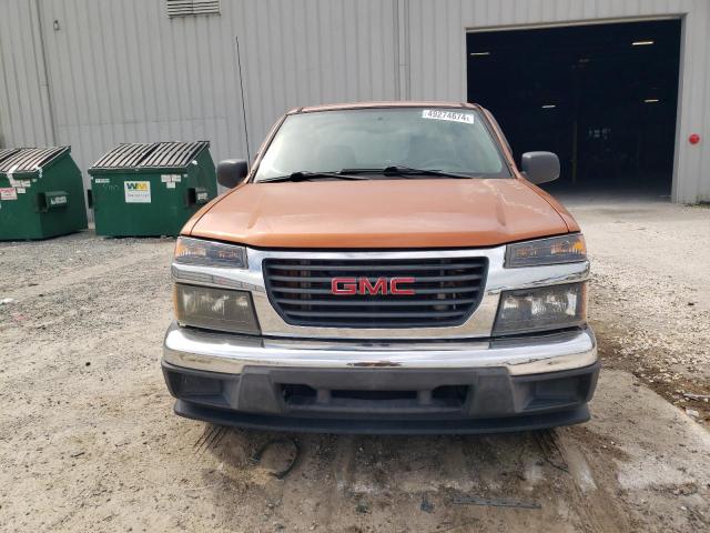 1GTCS196358140878 - 2005 GMC CANYON ORANGE photo 5