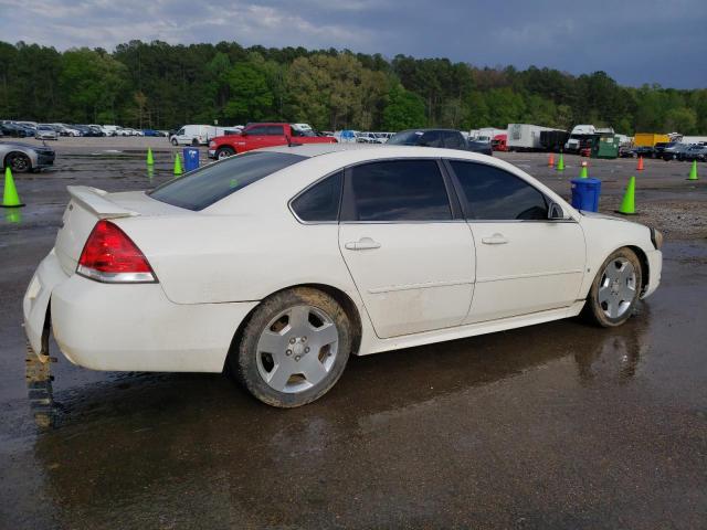 2G1WD57C891117282 - 2009 CHEVROLET IMPALA SS WHITE photo 3