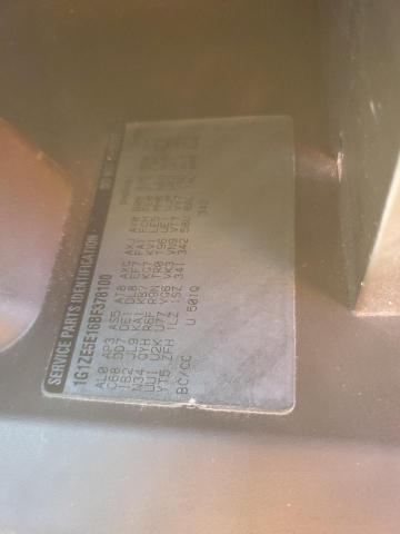 1G1ZE5E16BF378100 - 2011 CHEVROLET MALIBU LTZ გრაფიტი ფოტო 12