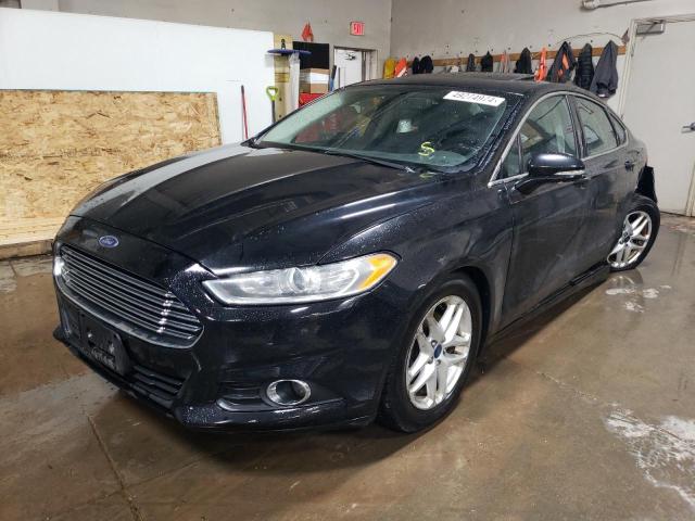 3FA6P0HD8GR158888 - 2016 FORD FUSION SE BLACK photo 1