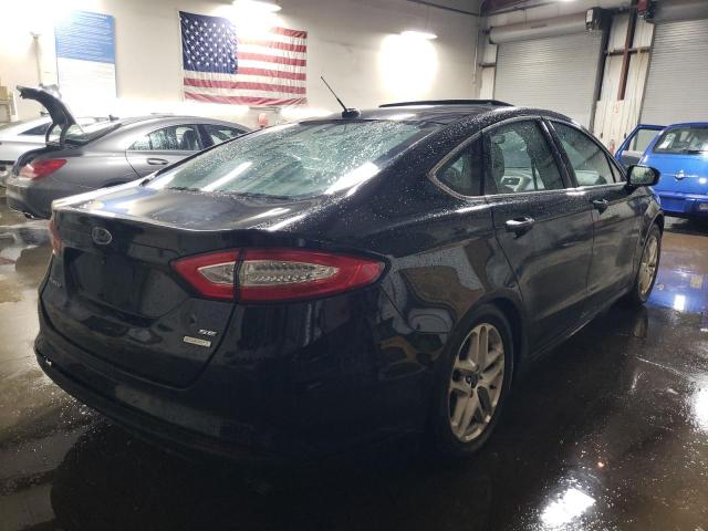 3FA6P0HD8GR158888 - 2016 FORD FUSION SE BLACK photo 3