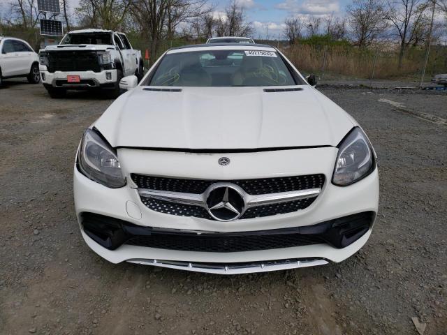 W1KPK3JAXLF169788 - 2020 MERCEDES-BENZ SLC 300 WHITE photo 5