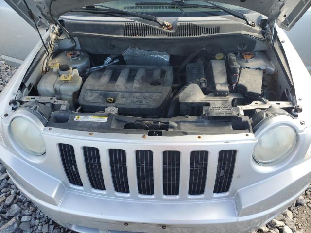 1J8FF47W97D596666 - 2007 JEEP COMPASS SILVER photo 12