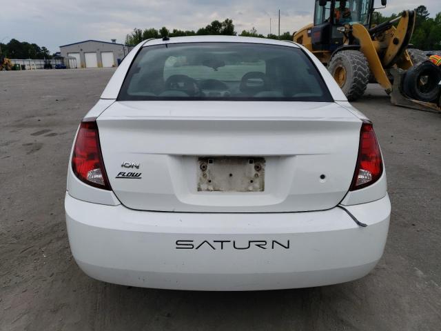 1G8AJ55F07Z209878 - 2007 SATURN ION LEVEL 2 WHITE photo 6