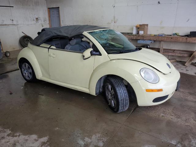 3VWRF31Y26M319642 - 2006 VOLKSWAGEN NEW BEETLE CONVERTIBLE OPTION PACKAGE 1 YELLOW photo 4